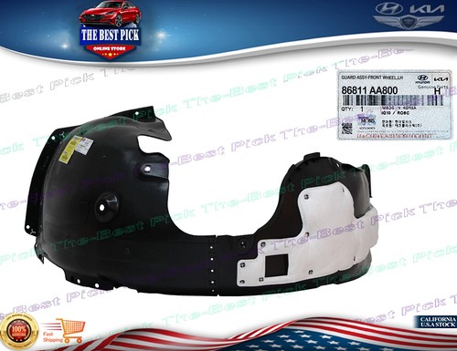 Front fender liner left driver - fender,