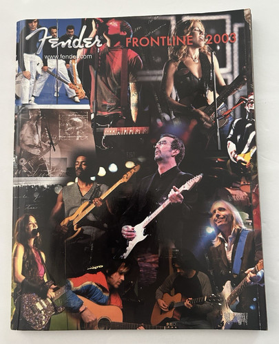 Fender frontline catalog 2003 - fender,