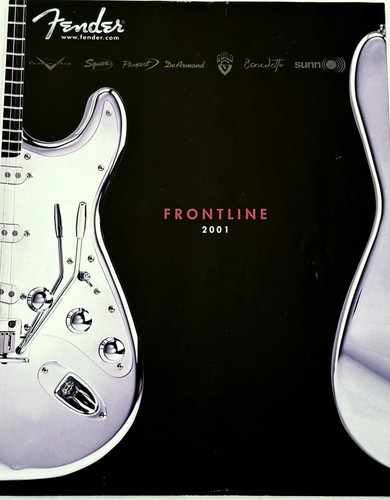 2001 fender frontline catalog - fender,